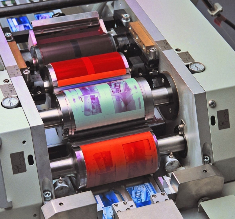 Impressora Offset Pequena Quantidade Saúde - Impressora Offset Colorida